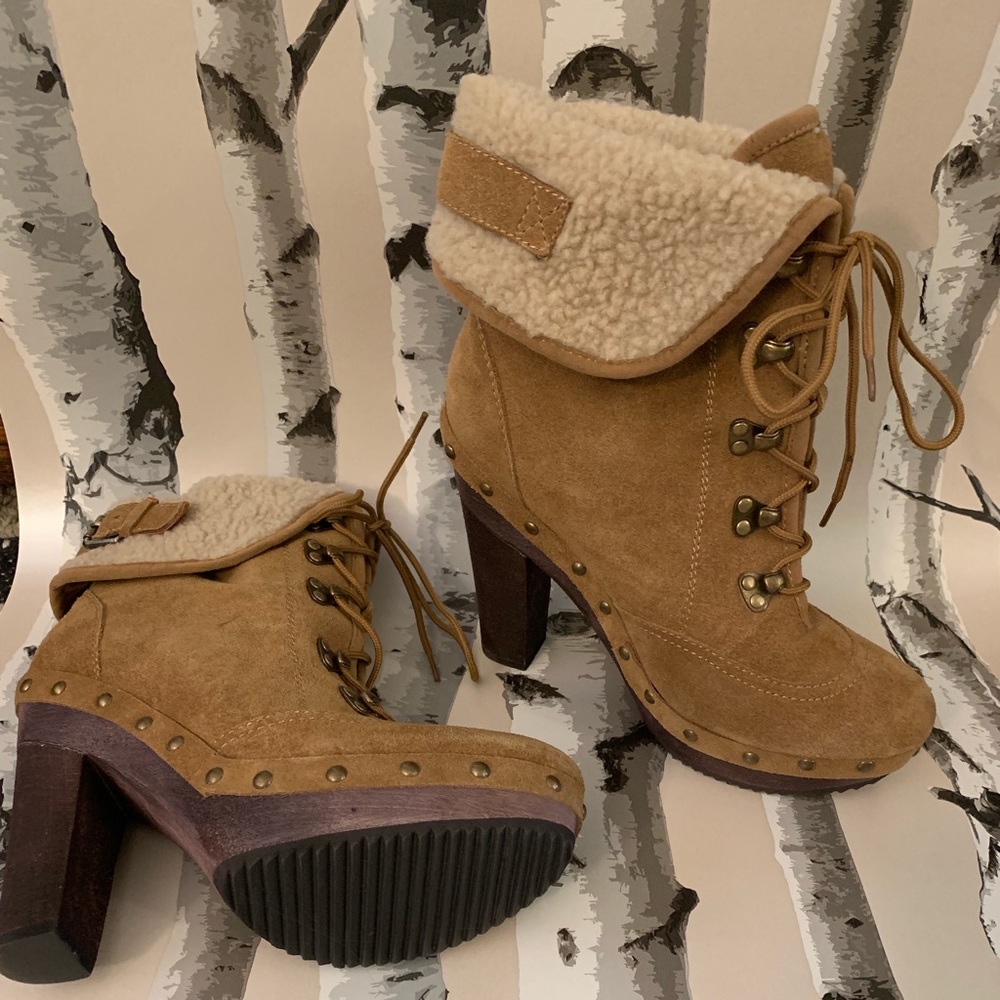 Tan Booties